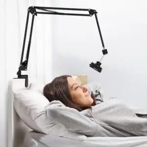 ( )핸드폰 자바라 침대 누워서 탁상용 클립 스탠드 거치대