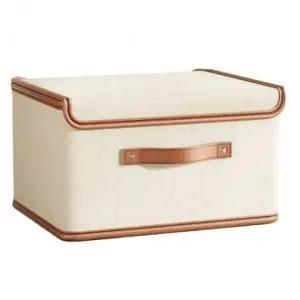 (옵션 베이지 XL)이불 의류 옷정리함 수납함 XL 공간 보관함