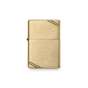 [ZIPPO]지포 ZP240 빈티지 슬래시 브러시드 골드 라이터