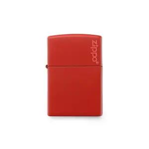 [ZIPPO]지포 ZP233ZL 클래식 레드 매트 로고 라이터