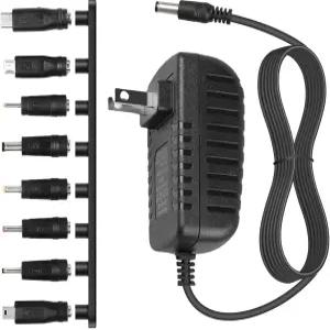 DC 5V 2A 2000mA 전원 공급 코드 충전기 멀티 팁 10W AC 어댑터 TV 박스 LED 조명 스트립 태블릿 웹캠