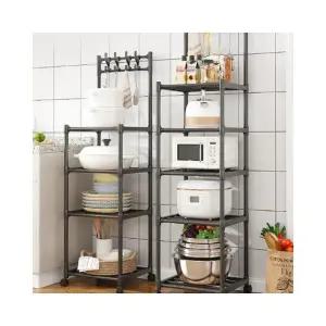 루미나D 수납 선반 이동식 주방 베란다 다용도 틈새 정리대