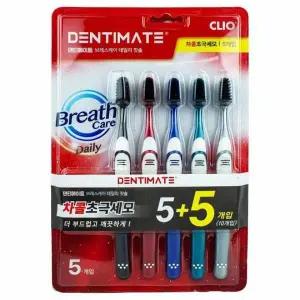 [골드스마일]초극세모 칫솔 10개입 두꺼비 차콜