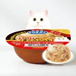 이나바 마구로쥬레 유산균 참치 가다랑어 닭가슴살 65g 7개 고양이캔 고양이간식