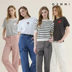 [NS홈쇼핑]겜미 26SS 아트웍 데님팬츠[35731996]