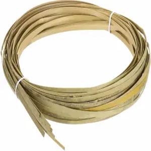 메카닉스티 7롤 직조용 대나무 스트립 0.2 x 10피트 바구니 용품 위커 수리 키트 제작용 0.5mm 두께의 얇은