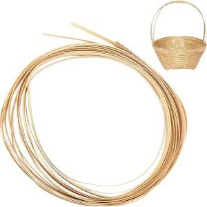 3롤 나무 위커 수리 키트 30피트 용품 바구니 직조용 천연 라탄 수정 지팡이 웨빙 DIY 공예품