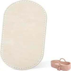 10mm 구멍 모세 바구니 나무 받침대 HSXFR 76x38x0.5cm 30 x15 x0.2 타원형 천연 DIY 크로셰 뜨개질 직조