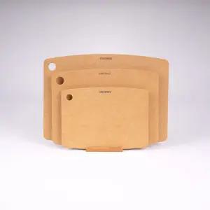 [etv] 오리지니크 압축 도마 내추럴 플랫 논슬립 3종 세트