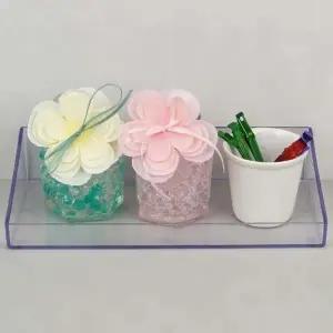 ( )다용도정리함 사각 다용도 수납선반 투명 화장품정리대_24836583