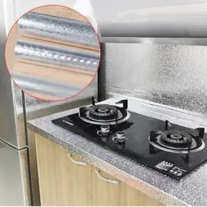 주방 싱크대시트지 은박 방수 벽지 씽크대 오염방지