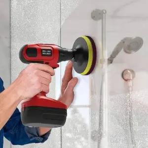 (색상 11종세트)백업패드 세트 주방 욕실 타일청소 전동드릴 청소 수세미_24844594