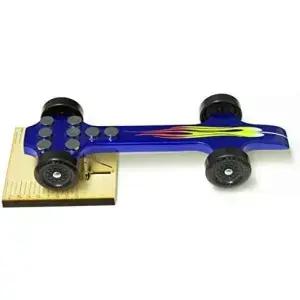 최대 속도 파인 더비 자동차 도구 센터 오브 그래비티 스탠드 파인우드 키트의 정확하고 쉬운 COG 측정