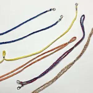 컬러풀 꽈배기 스타일 길이 조절 인기 마스크 목걸이 MNp2+4aMb