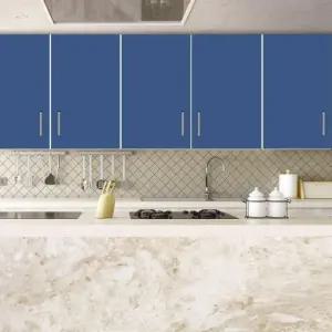 LG싱크대시트지 인테리어필름 아레즈블루 GD-50CM-122 헤라증정