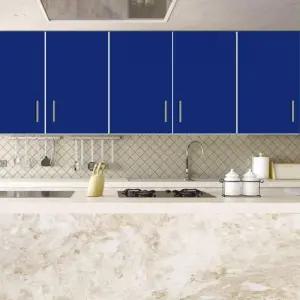 LG싱크대시트지 인테리어필름 코발트블루 GD-50CM-27 헤라증정