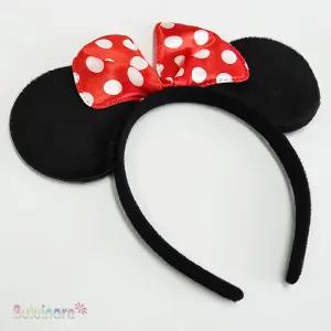 미니마우스 머리띠 1개 (추억의 헤어밴드 미키마우스)