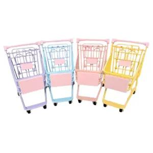 미니어쳐 인형놀이 카트 미니 인형카트 쇼핑 소품 수납