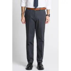 [하프클럽/에스티코]워싱 코튼 컴포트 치노 팬츠_차콜 (스트레이트핏) DPAWZ06