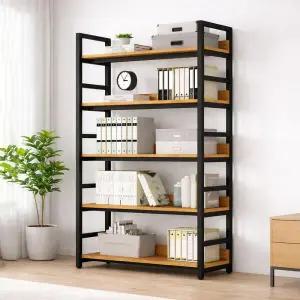 /가구느낌 리버책장 5단 1100 철제 책꽂이 인테리어
