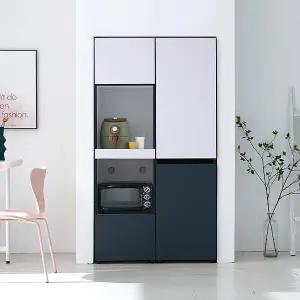 /바이탈버브 코지 오브제 500멀티렌지대+도어형 LPM광파주방수납장