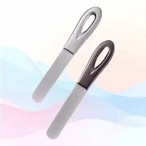 스텐 양면 네일 파일 손톱 정리 앙면형 케어 버퍼