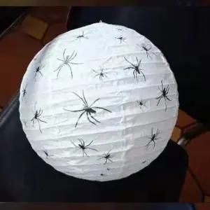 08 할로윈 한지등갓 (흰색의거미) 지지대 20cm (100개 묶음) 남한지도