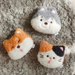 미니 휴대용 뽀글이 인형 얼굴 핫팩 모찌 찜질생리팩 물난로 전자레인지 생리 실리콘주머니 워터 렌지 레인