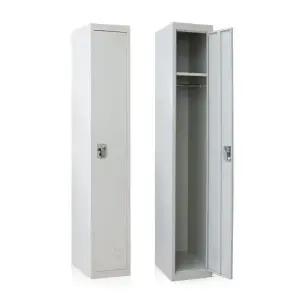 1단 락커 철제 캐비넷 옷장 사물함 (그레이)