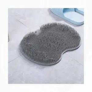 욕실 실리콘 발세척 매트 풋브러쉬 마사지 각질 제거 임산부 미끄럼 방지