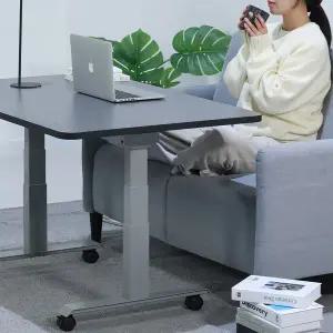 [롱코]듀얼모터 접이식 리프트업 거실 전동 테이블 높이조절 좌식 모션데스크 3step 1200