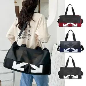 남녀공용 화살표 레이어드 스포츠백 ELG-272헬스가방 여행 축구 장가방 남성 여성 출장 보스턴 운동