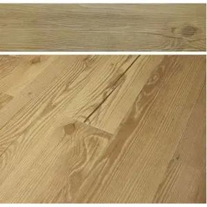 하나리빙데코 비점착식타일 200mmX1000mmX2T 16장셀프인테리어 바닥재 비접착 비타일 비식 우드 베란다시공