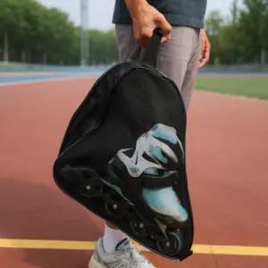 아동 어린이 여행용 파우치 롤러 인라인 스케이트 가방헬멧보관 스포츠수납 장비백 전용 휴대 운동용 바퀴