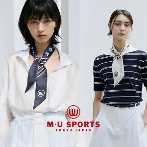 [MU SPORTS] 엠유 럭스 아티스틱 실크 스카프 1종