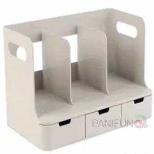 시스맥스 올리오 서랍 책꽂이 소형 책장 수납장 미니3칸 수납함 인테리어 작은 오픈 사무실 서재 수납형 학