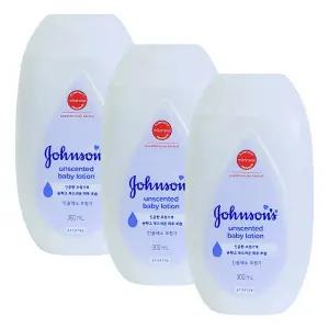 존슨즈 베이비 로션 화이트 300ml X 3개크림 바디 순한 보습 아기 목욕용품
