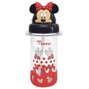미니마우스 어깨끈입체 빨대물통간편물병 보틀 스트로우물 아이물 캐릭터물