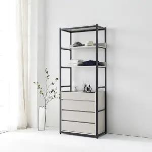 [아트박스]/바이탈버브 비드 시스템 LPM 800 4단 아일랜드서랍 모듈선반장