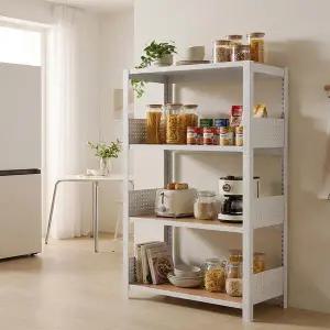 [아트박스]/홈던트하우스 홈던트하우스 타공판 선반 800x400x1800 4단