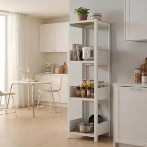 [아트박스]/홈던트하우스 홈던트하우스 타공판 선반 400x400x2100 4단