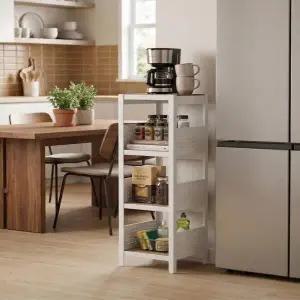 [아트박스]/홈던트하우스 홈던트하우스 타공판 선반 400x400x1350 4단