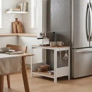 [아트박스]/홈던트하우스 홈던트하우스 타공판 선반 600x400x750 2단