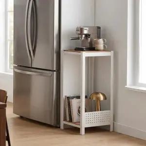 [아트박스]/홈던트하우스 홈던트하우스 타공판 선반 400x400x1050 2단