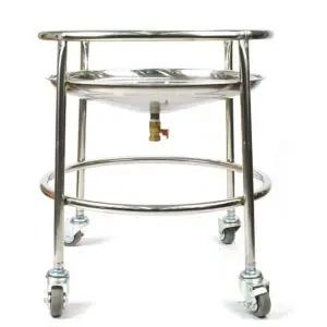 단체급식 식당 업소용 튀김 운반카 튀김운반카 고정도르레