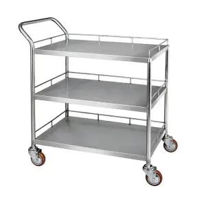 병원 요양원 호텔 올스텐 서빙 카트 3단카트 특대 운반장비