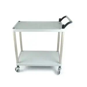 식당 업소용 저소음 플라스틱 서빙카트 대 일반2ea 브레이크2ea