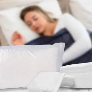 베개 부직포 휴대용 여행용품 일회용 위생 피부관리 커버