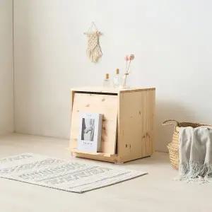 [보루네오하우스]보루네오 엘리브 모리 레드파인 원목 400 수납장 1단 af165