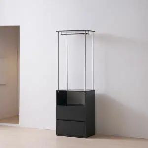 히트가구 FC113 모듈 600 서랍 행거 옷장 2colors